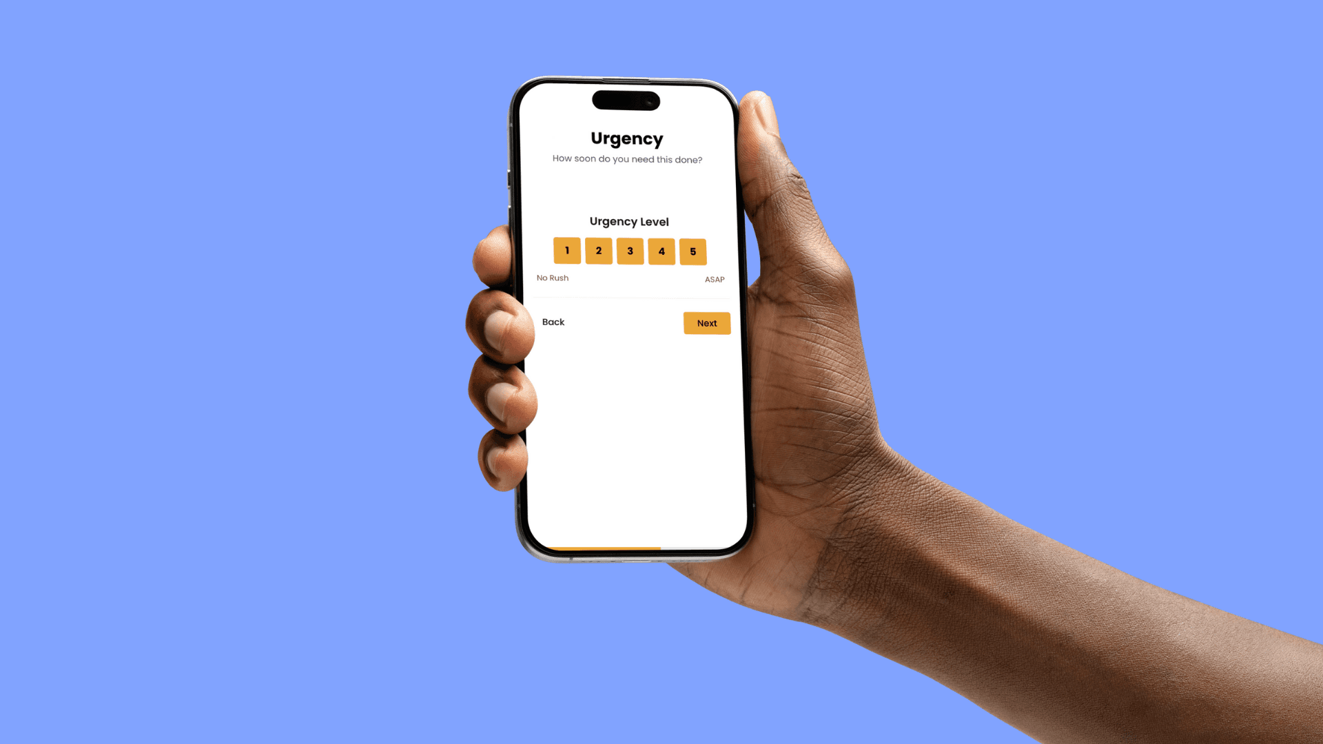 Business owner focused on work